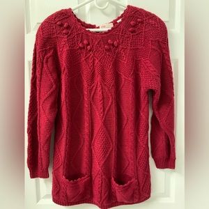 Vintage Hand Knit Boutique Sweater SZ Medium